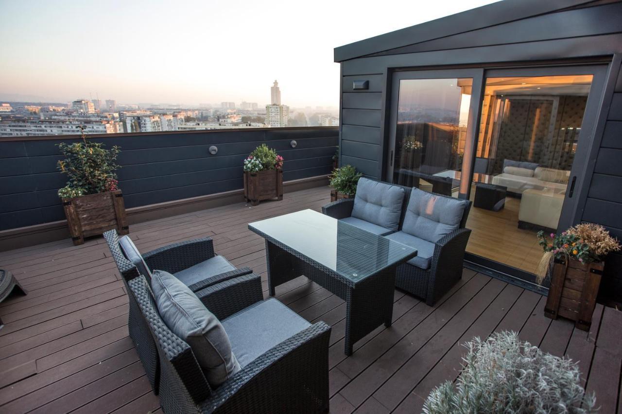 Penthouse Lux Apartamento Belgrado Exterior foto